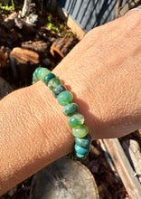 Load image into Gallery viewer, Moss Agate Bracelet