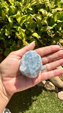 Load image into Gallery viewer, Blue Celestite Egg