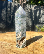 Load image into Gallery viewer, Tower ~ Moss Agate ~ Tower