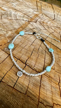 Load image into Gallery viewer, Karen Hill Tribe With Larimar .