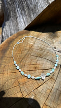 Load image into Gallery viewer, Herkimer with Pearl &amp; Larimar Necklace
