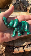 Load image into Gallery viewer, Malachite Elephant
