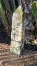 Load image into Gallery viewer, Tower ( Moss Agate ) Tower.