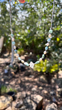 Load image into Gallery viewer, Herkimer with Pearl &amp; Larimar Necklace
