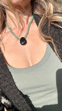 Load image into Gallery viewer, Green Goldstone With Green Aventurine Necklace
