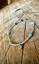 Load image into Gallery viewer, Karen Hill Tribe With Larimar
