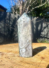 Load image into Gallery viewer, Tower ~ Moss Agate ~ Tower