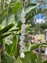 Load image into Gallery viewer, Clear Quartz Macrame Hanger
