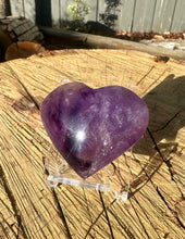 Load image into Gallery viewer, Amethyst Puffy Heart