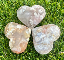 Load image into Gallery viewer, Flower Agate Hearts ~ $14 Hearts ~