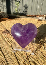 Load image into Gallery viewer, Amethyst Puffy  Heart
