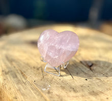 Load image into Gallery viewer, Heart ~ Rose Quartz Heart ~