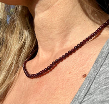 Load image into Gallery viewer, Garnet Necklace
