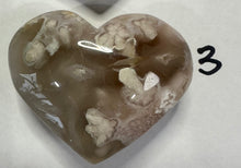 Load image into Gallery viewer, Flower Agate Hearts ~ $14 Hearts ~
