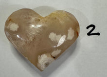 Load image into Gallery viewer, Flower Agate Hearts ~ $10 Hearts ~
