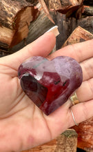 Load image into Gallery viewer, Mookaite Puffy Heart