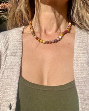 Load image into Gallery viewer, Mookaite Necklace ( 8mm Beads )