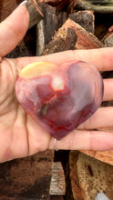 Load image into Gallery viewer, Mookaite Puffy Heart