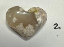 Load image into Gallery viewer, Flower Agate Hearts ~ From $ 12 ~