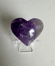 Load image into Gallery viewer, Amethyst Puffy Heart
