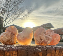 Load image into Gallery viewer, Flower Agate Hearts ~ From $ 19 ~