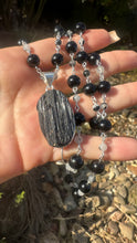 Load image into Gallery viewer, Black Tourmaline Wire Necklace