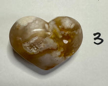Load image into Gallery viewer, Flower Agate Hearts ~ From $ 12 ~