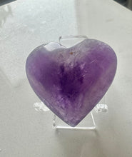 Load image into Gallery viewer, Amethyst Puffy Heart