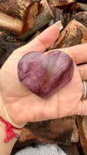 Load image into Gallery viewer, Mookaite Puffy Hearts
