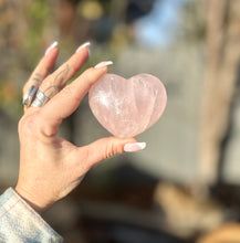 Load image into Gallery viewer, Heart ~ Rose Quartz Heart ~