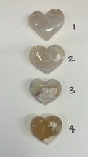 Load image into Gallery viewer, Flower Agate Hearts ~ $7 Hearts ~
