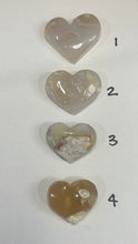 Load image into Gallery viewer, Flower Agate Hearts ~ $7 Hearts ~