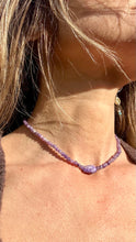 Load image into Gallery viewer, Lepidolite With Charoite Choker Necklace