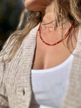 Load image into Gallery viewer, Carnelian Wrap Bracelet &amp; Necklace
