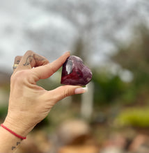 Load image into Gallery viewer, Mookaite Puffy Heart