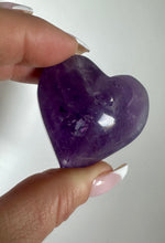 Load image into Gallery viewer, Amethyst Puffy  Heart
