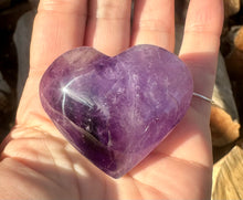 Load image into Gallery viewer, Amethyst Puffy Heart