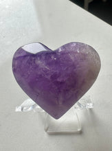 Load image into Gallery viewer, Amethyst Puffy Heart