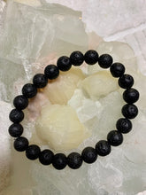 Load image into Gallery viewer, Black Lava Bracelet