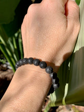 Load image into Gallery viewer, Black Lava Bracelet