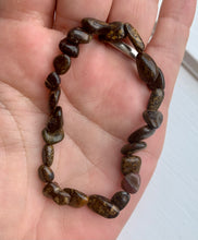 Load image into Gallery viewer, Bronzite Nugget Bracelet.