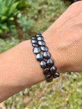 Load image into Gallery viewer, Hematite Coin Bracelet
