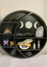 Load image into Gallery viewer, Triple Moon Shelf