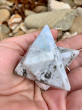 Load image into Gallery viewer, Rainbow Moonstone Merkaba.