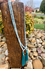 Load image into Gallery viewer, Aquamarine Mala 108 Beads
