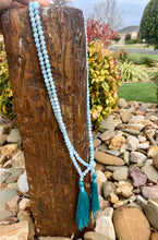 Load image into Gallery viewer, Aquamarine Mala 108 Beads