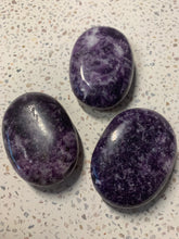 Load image into Gallery viewer, Lepidolite Palm Stones