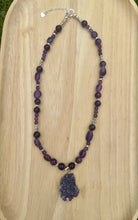 Load image into Gallery viewer, Amethyst Necklace.