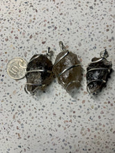 Load image into Gallery viewer, SmoKey Quartz Raw Pendant.