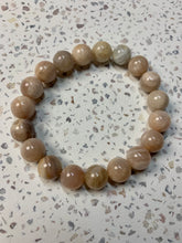 Load image into Gallery viewer, Peach Moonstone Bracelet